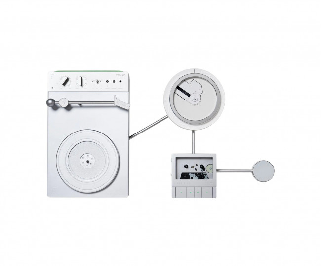 Бездротова, модульна аудіосистема у стилі ретро-футуризму Retro Ambient Audio System